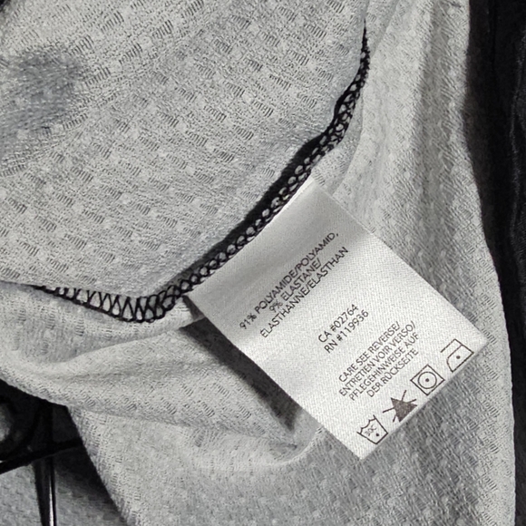 Women's Sleeveless Black and Yellow Top Nwt Size Medium - Picture 6 of 8